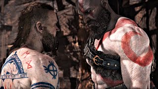 God of War PC - Baldur Boss Fight (RTX 3090 4K Ultra HD Max Settings 2022)