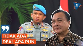 Benny Mamoto Bantah Tudingan Dapat Imbalan dari Ferdy Sambo