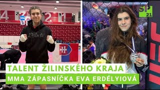 Talent Žilinského kraja: MMA zápasníčka Eva Erdélyiová