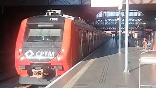 #tbt CPTM: Série 9000(T008) alinhando na estação Luz