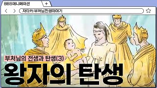 왕자의 탄생(부처님의 전생과 탄생) [자타카:부처님의 전생이야기] #BBS애니메이션