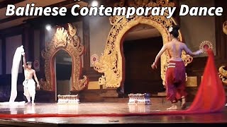 Amazing Contemporary Dance by a Couple of Balinese Dancer