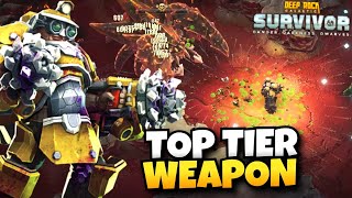 TOP Tier Weapon Destroys Hazard 5 | Deep Rock Galactic: Survivor