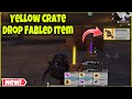 Metro Royale Yellow Crate Drop Fabled Item In MAP 4 | PUBG METRO ROYALE CHAPTER 20