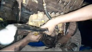 #caterpillar #engine 320BU excevetor  part 1