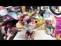 flower bouquet mixed of flower sunflower daisy rose orchids huamama singapore florist