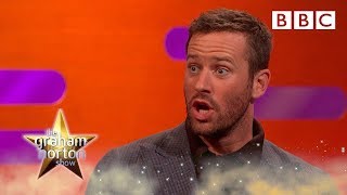 Why Armie Hammer made his wife CRY at Christmas 😲 - BBC The Graham Norton Show