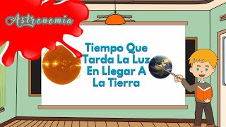 La VERDAD Sobre El Tiempo Que Tarda La Luz En Llegar A La Tierra