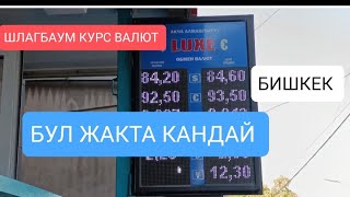 #курс #рубль ШЛАГБАУМ КУРС ВАЛЮТ БИШКЕК ОБМЕНКА 08/09/24/ саат 10 30