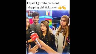 Faisal Qureshi confront slapping girls tiktokers good job faisal qureshi