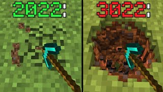 minecraft physics: 2022 vs 3022