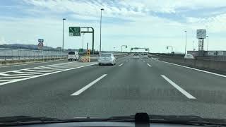 Driving on Japan's highway(ドライブ　京都南IC〜京セラドーム大阪)