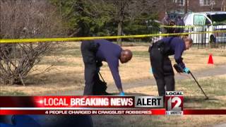 Four charged in Craigslist robbery ring in Colerain