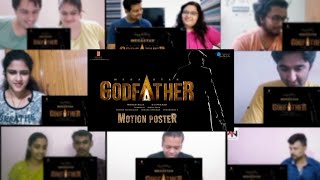 #Godfather Motion Poster Reaction Mashup #Chiranjeevi #Mohanraja #Thaman #HBD #Megastar