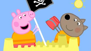 Construire des Châteaux de Sable | Peppa Pig Français Episodes Complets