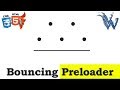 Bouncing ball animation css3 | html5 preloader By Amazing Techno Tutorials