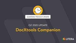 DocXtools Companion v11.7 by Litera