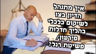 איך מתנהל הדיון בצו לשיקום כלכלי בהליך חדלות פירעון / פשיטת רגל?