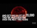 seti studies 20 000 red dwarfs for aliens