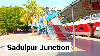 सादुलपुर जंक्शन राजगढ़ || Sadulpur junction railway station rajgarh ||#indianrailways #akpeducation