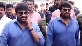 Mega Star Chiranjeevi Visuals @ #Nani30 Movie Pooja Ceremony | Manastars