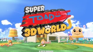 Super Toad 3D world part 1: The adventure of a brave blue fungi