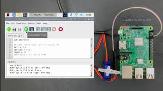 Servo Calibration using Raspberry Pi and Python