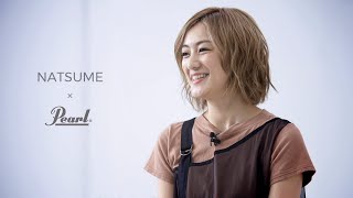 Drums Performance & Interview of Natsume | Pearl 75th Anniversary