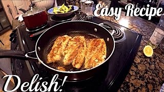 Freshwater Hybrid Striped Bass RECIPE! HOW TO COOK STRIPED BASS - Simple recipe at home in Texas