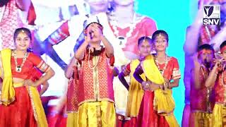 Festival Theme Dance Performed by Class- III students on Annual Day 2k22