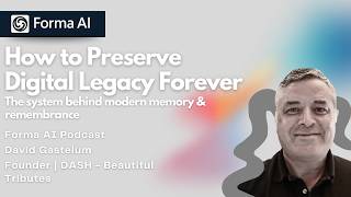 How to Preserve Digital Legacy Forever | DASH Founder David Gastelum on, QR Memorials & Future Tech