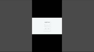 validation of login form using HTML5 CSS3 javascript