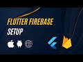 How to Setup Firebase for Flutter 2025 | Connect with Android, iOS & Web | Flutter with Firebase