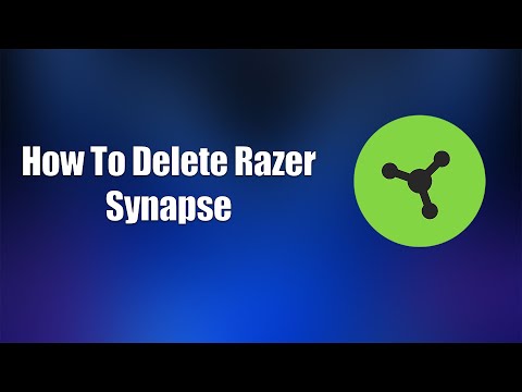 How To Delete Razer Synapse