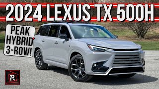 The 2024 Lexus TX 500h F-Sport Is The Ultimate 3-Row Hybrid SUV Family Hauler