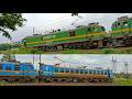 TATA WAP-7 with Patna - SMVT Bengaluru Humsafar Express and other captures |Indian train videos