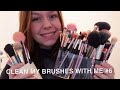 CLEAN MY BRUSHES WITH ME #6