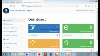 EXPENSE MANAGEMENT SYSTEM, CREATED USING PHP