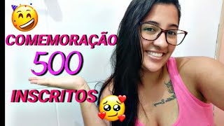 COMEMORAÇÃO DOS 500 INSCRITOS NO CANAL 🎉🥰 + MOUSSE DE MARACUJÁ NA BATEDEIRA 😋