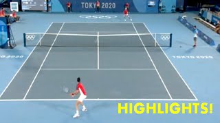 Novak Djokovic vs Kei Nishikori | Quarter Finals | Tokyo Olympics
