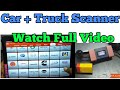 Car and Truck scanner in one device, Easydiag/Golo with 24v to 12v Converter/ watch full Video