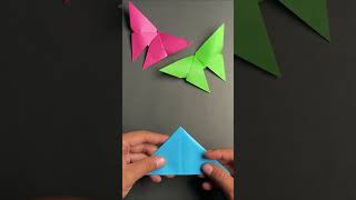 Easy Butterfly Origami for Beginners #origamieasy #shorts #yearofyou