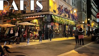 🇫🇷[PARIS 4K]  WALK IN PARIS "1 HOUR ATMOSPHERE IN MARAIS" (EDITED VERSION) 07/DECEMBER/2022