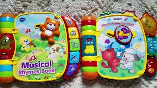 VTech Musical Rhymes Book vs VTech Rhyme and Discover Book