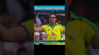 wasim akram bowling #shorts #viral #youtube #cricket