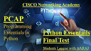 Final Exam Cisco Programming Essentials in Python - PCAP | PE 2 Module Final Exam | CISCO Python.