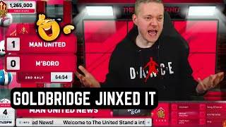 Mark Goldbridge Reaction to Middlesbrough Goal vs Man Utd 🤣