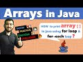 How to Print Arrays in Java | Print Elements of Array in Java | Coding Wallah