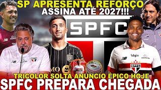 INCRÍVEL!!! SPFC FAZ GRANDE ANÚNCIO! REFORÇO APRESENTADO | NOVA CAMISA 2025 | REFORMA DO MORUMBI E+