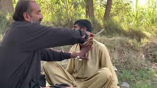 ASMR FAST \u0026 RELAXING BEARD SHAVING FOR SLEEP BUT BARBER OLD!!